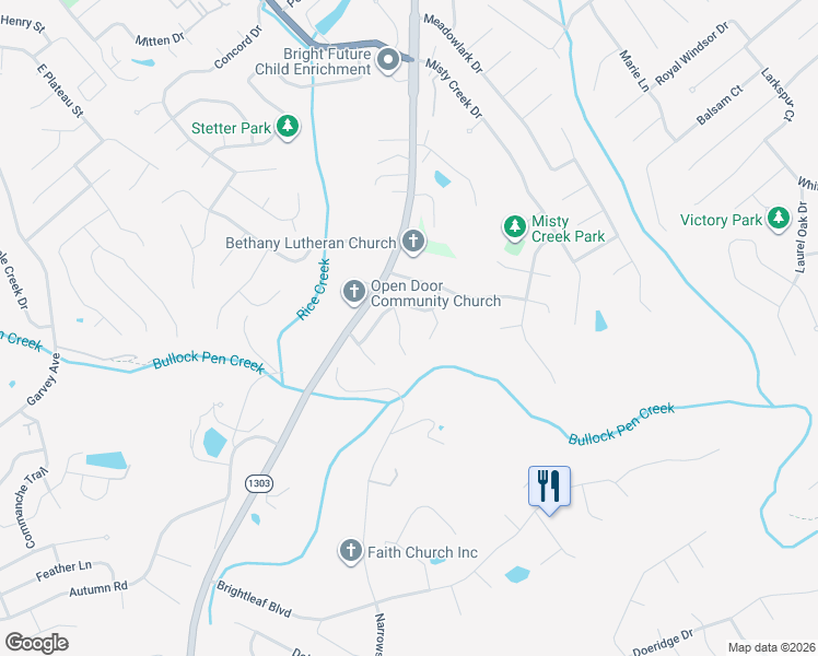map of restaurants, bars, coffee shops, grocery stores, and more near 7 Ironstone Circle in Erlanger