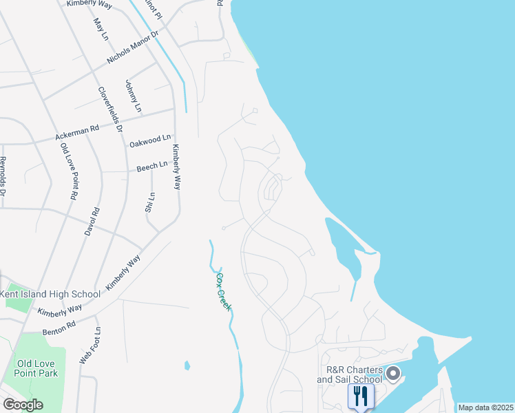 map of restaurants, bars, coffee shops, grocery stores, and more near 311 Kingfisher Lane in Chester