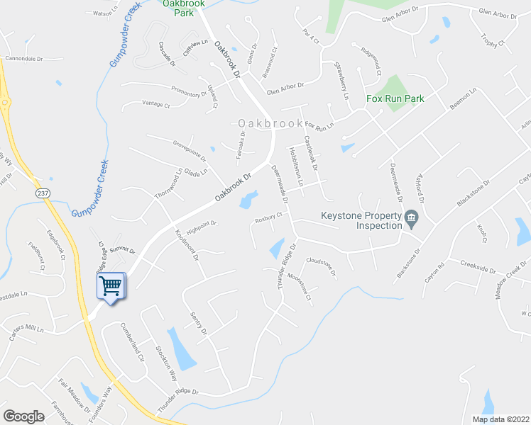 map of restaurants, bars, coffee shops, grocery stores, and more near 7517 Roxbury Court in Florence