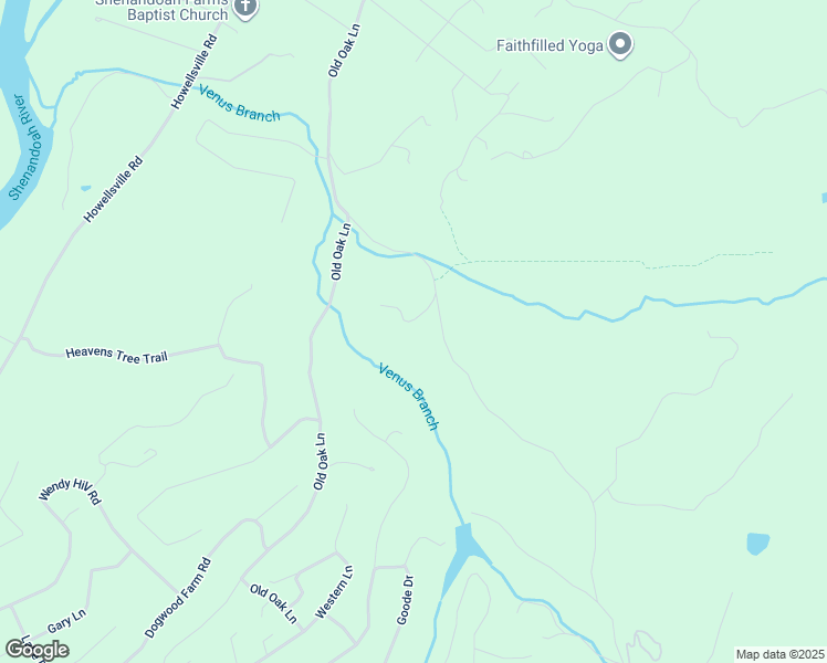 map of restaurants, bars, coffee shops, grocery stores, and more near 77 Eagles Crag Road in Front Royal