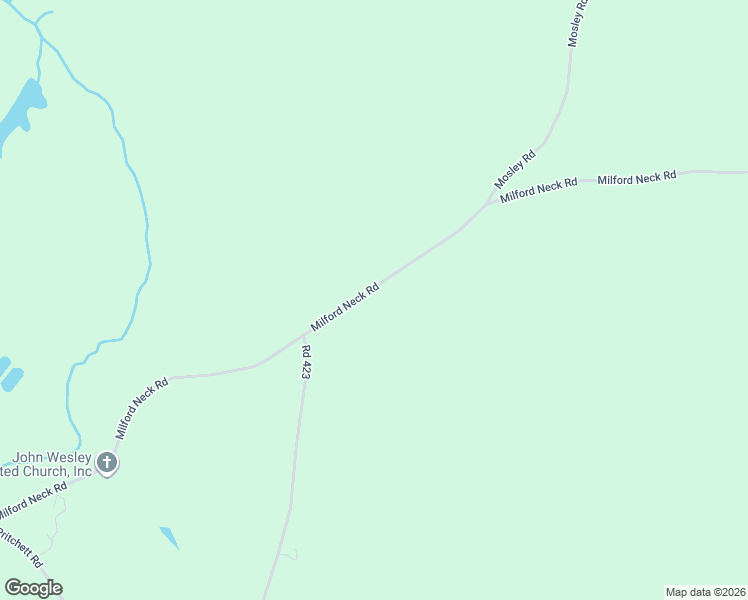 map of restaurants, bars, coffee shops, grocery stores, and more near 1626 Milford Neck Road in Milford