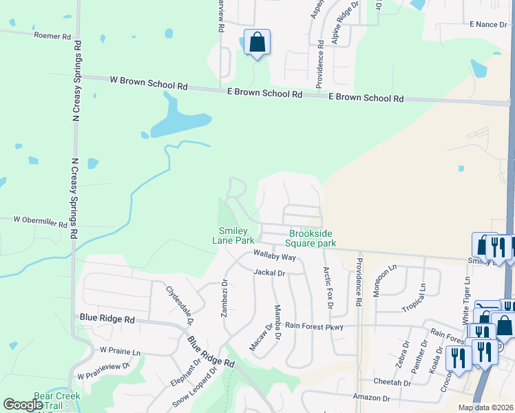 map of restaurants, bars, coffee shops, grocery stores, and more near 201 Corcoran Drive in Columbia