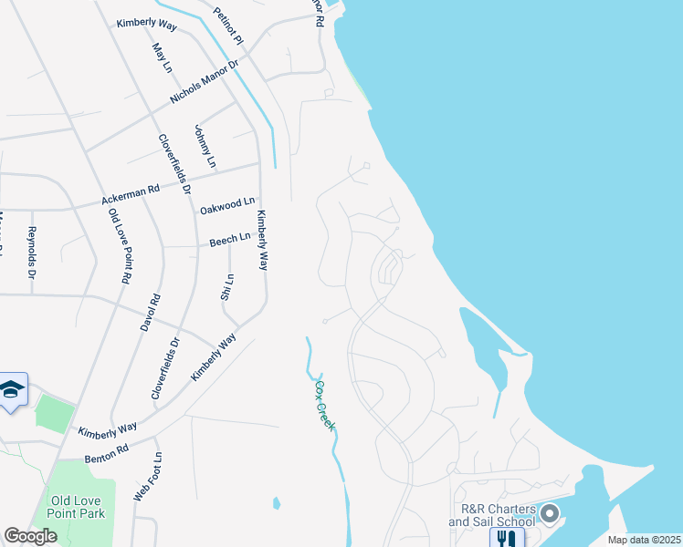 map of restaurants, bars, coffee shops, grocery stores, and more near 509 Warbler Way in Chester