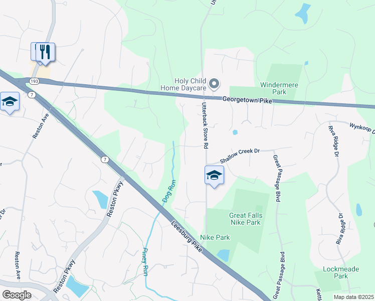 map of restaurants, bars, coffee shops, grocery stores, and more near 11107 Bowen Avenue in Great Falls