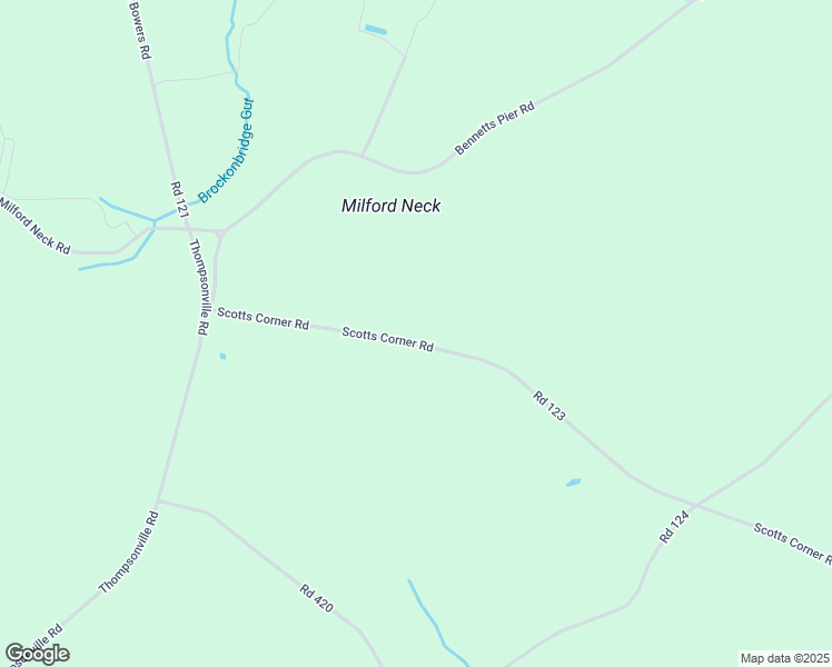map of restaurants, bars, coffee shops, grocery stores, and more near 435 Scotts Corner Road in Milford