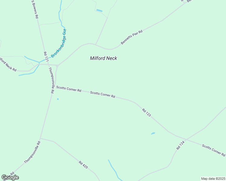 map of restaurants, bars, coffee shops, grocery stores, and more near 435 Scotts Corner Road in Milford