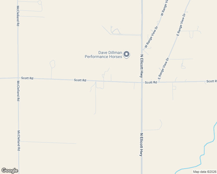 map of restaurants, bars, coffee shops, grocery stores, and more near 23605 Scott Road in Calhan