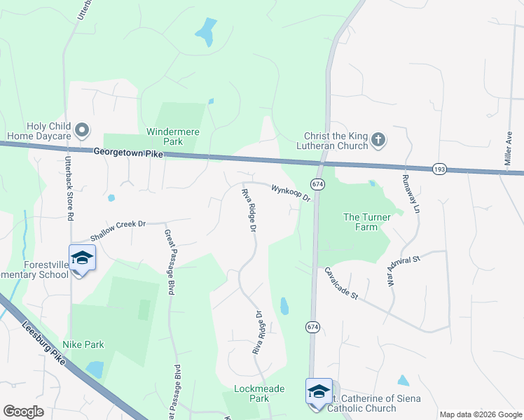 map of restaurants, bars, coffee shops, grocery stores, and more near 909 Riva Ridge Drive in Great Falls