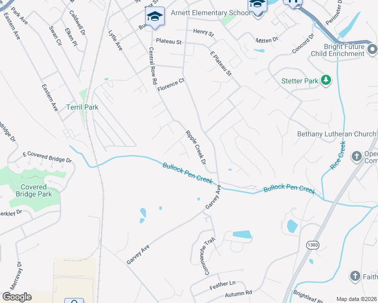 map of restaurants, bars, coffee shops, grocery stores, and more near 493 Rifle Lane in Elsmere