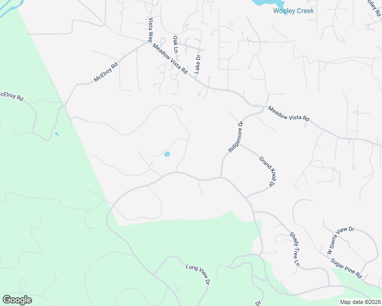 map of restaurants, bars, coffee shops, grocery stores, and more near 336 The Point in Meadow Vista