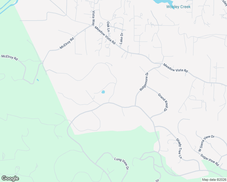map of restaurants, bars, coffee shops, grocery stores, and more near 336 The Point in Meadow Vista