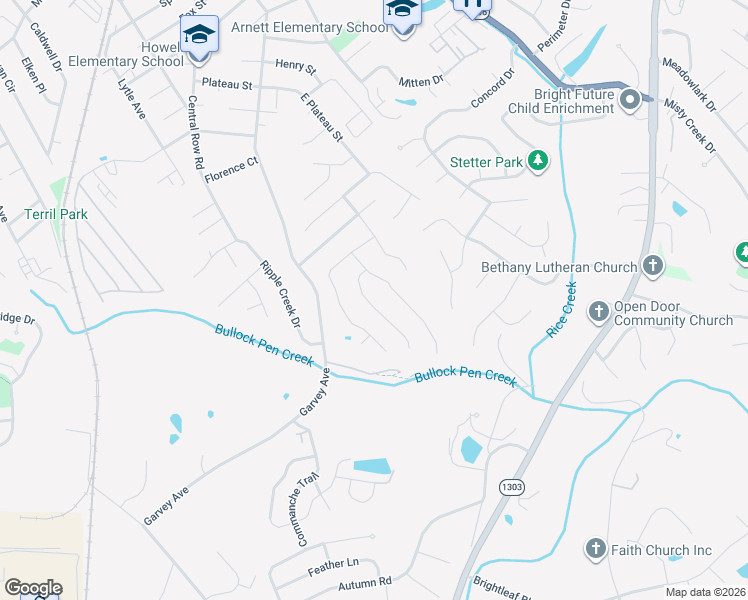 map of restaurants, bars, coffee shops, grocery stores, and more near 1033 Wermeling Lane in Erlanger