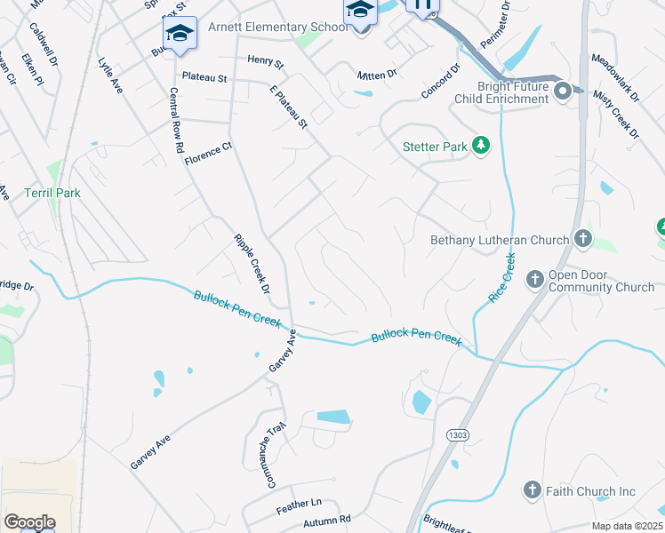 map of restaurants, bars, coffee shops, grocery stores, and more near 1037 Wermeling Lane in Erlanger