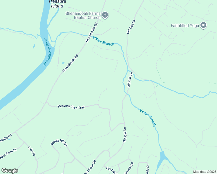 map of restaurants, bars, coffee shops, grocery stores, and more near 444 Timberline Ridge Road in Front Royal