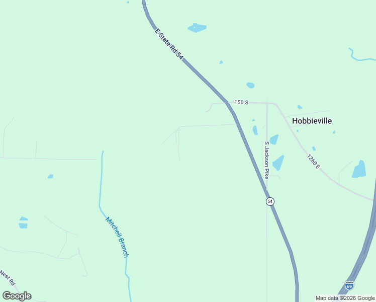 map of restaurants, bars, coffee shops, grocery stores, and more near 13362 East State Road 54 in Springville