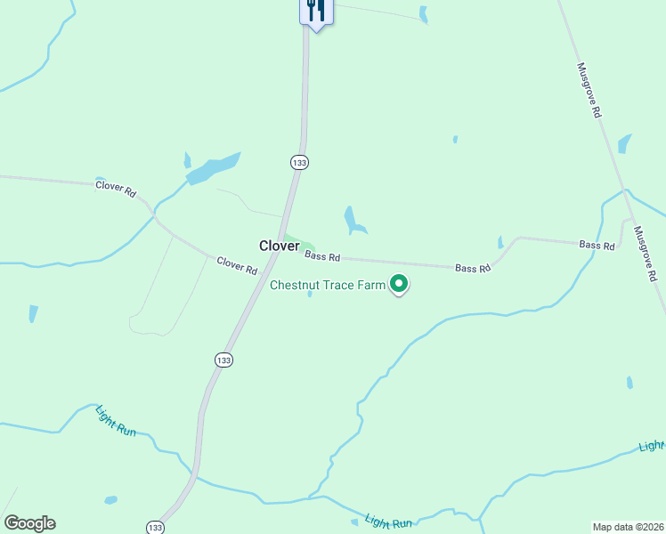 map of restaurants, bars, coffee shops, grocery stores, and more near 3631 Bass Road in Williamsburg