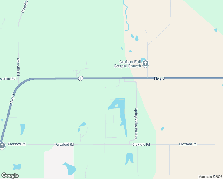map of restaurants, bars, coffee shops, grocery stores, and more near 14904 Sycamore Street in Grafton