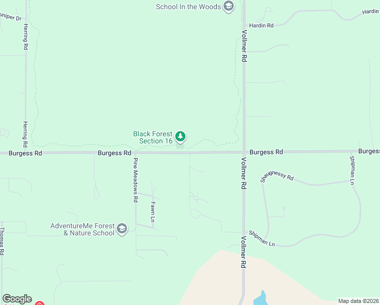 map of restaurants, bars, coffee shops, grocery stores, and more near 8500 Burgess Road in Colorado Springs