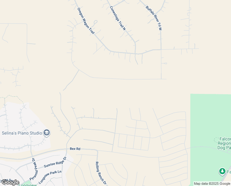 map of restaurants, bars, coffee shops, grocery stores, and more near Londonderry Drive in Elbert