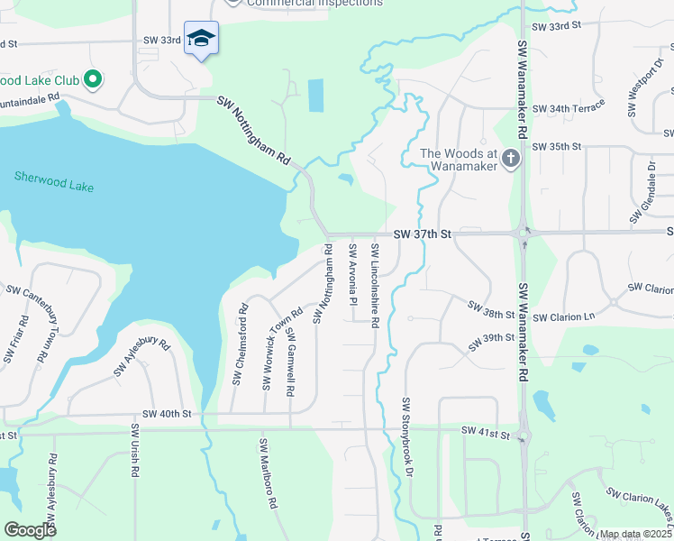 map of restaurants, bars, coffee shops, grocery stores, and more near 3737 SW Arvonia Pl in Topeka
