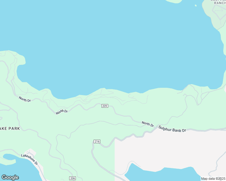 map of restaurants, bars, coffee shops, grocery stores, and more near 11970 North Drive in Clearlake