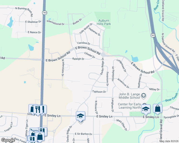map of restaurants, bars, coffee shops, grocery stores, and more near 1609-1611 High Quest Drive in Columbia