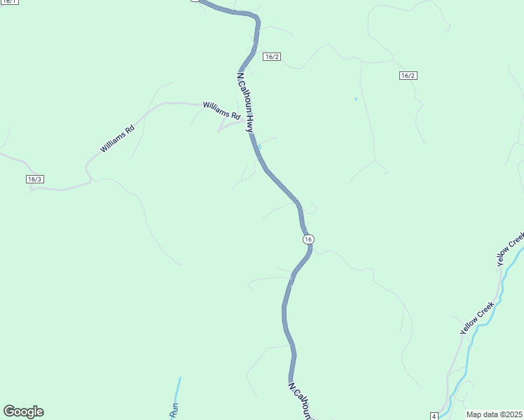 map of restaurants, bars, coffee shops, grocery stores, and more near North Calhoun Highway in Big Springs