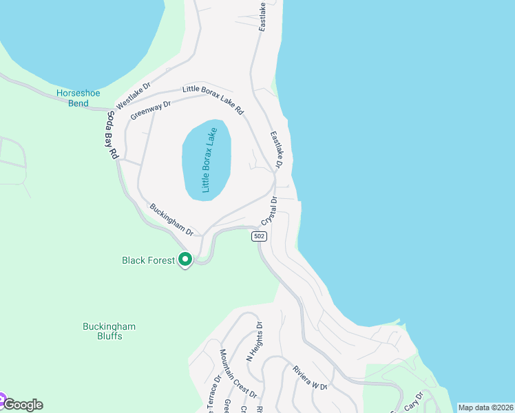 map of restaurants, bars, coffee shops, grocery stores, and more near 2999 Buckingham Drive in Kelseyville
