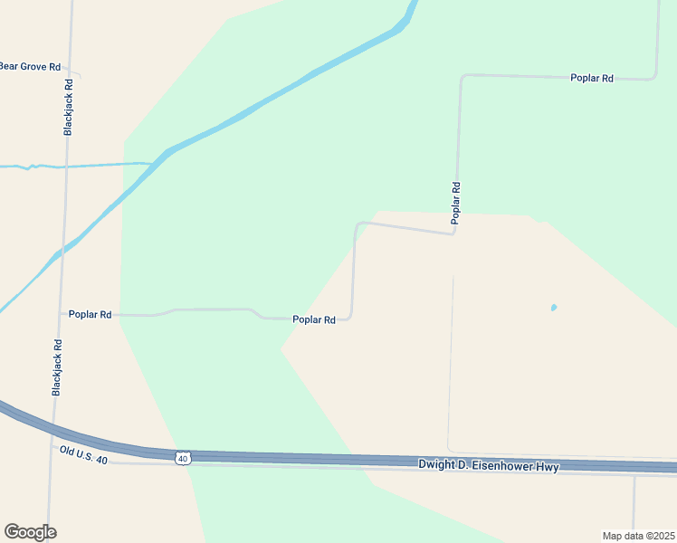 map of restaurants, bars, coffee shops, grocery stores, and more near 22061 Poplar Road in Higginsville