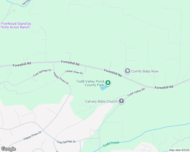 map of restaurants, bars, coffee shops, grocery stores, and more near 20694 Cedar View Drive in Foresthill