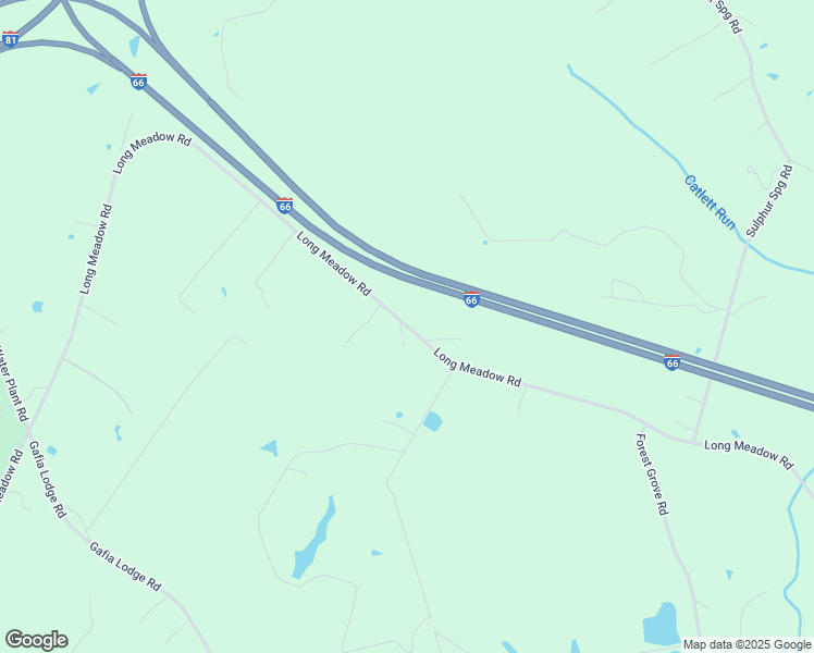 map of restaurants, bars, coffee shops, grocery stores, and more near Long Meadow Road in Warren County