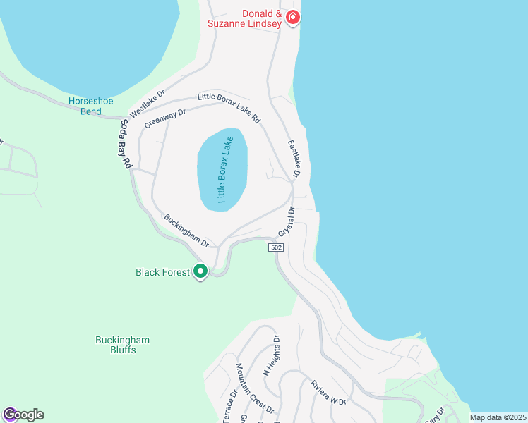 map of restaurants, bars, coffee shops, grocery stores, and more near 2992 Buckingham Drive in Kelseyville