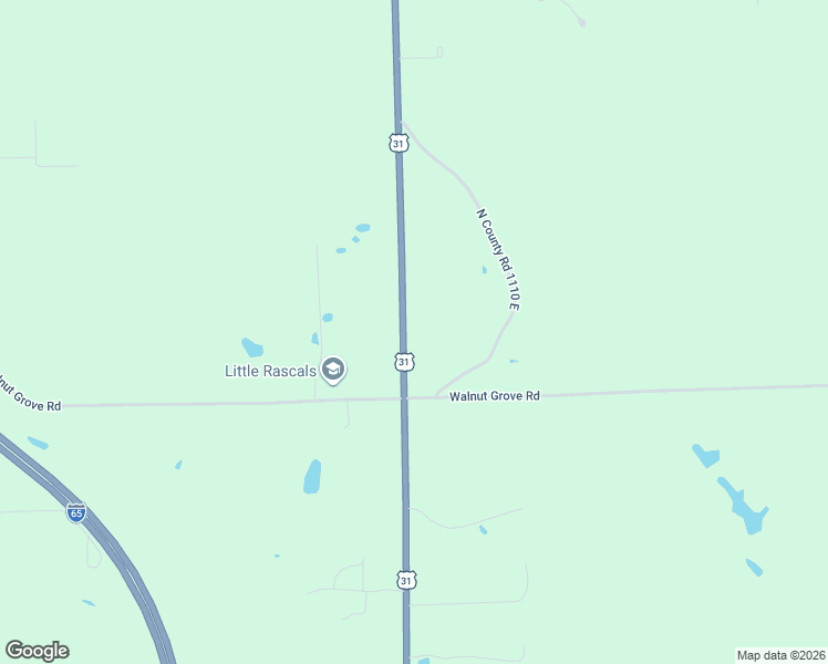 map of restaurants, bars, coffee shops, grocery stores, and more near 8141 U.S. 31 in Seymour