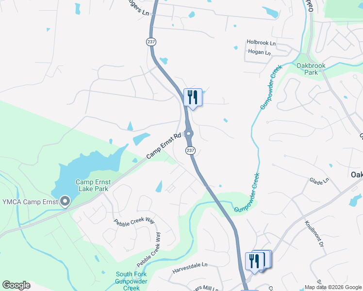 map of restaurants, bars, coffee shops, grocery stores, and more near 7070 Solomon Road in Florence
