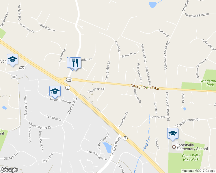 map of restaurants, bars, coffee shops, grocery stores, and more near 1051 Autumn Mist Lane in Great Falls