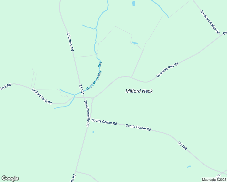 map of restaurants, bars, coffee shops, grocery stores, and more near 310 Bennetts Pier Road in Milford