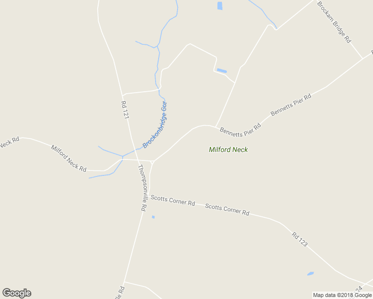 map of restaurants, bars, coffee shops, grocery stores, and more near 310 Bennetts Pier Road in Milford