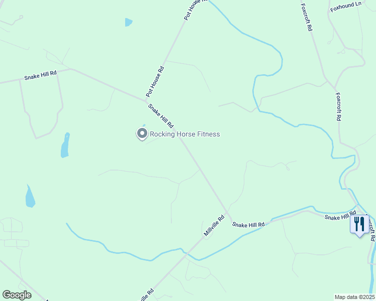 map of restaurants, bars, coffee shops, grocery stores, and more near 35809 Snake Hill Road in Middleburg