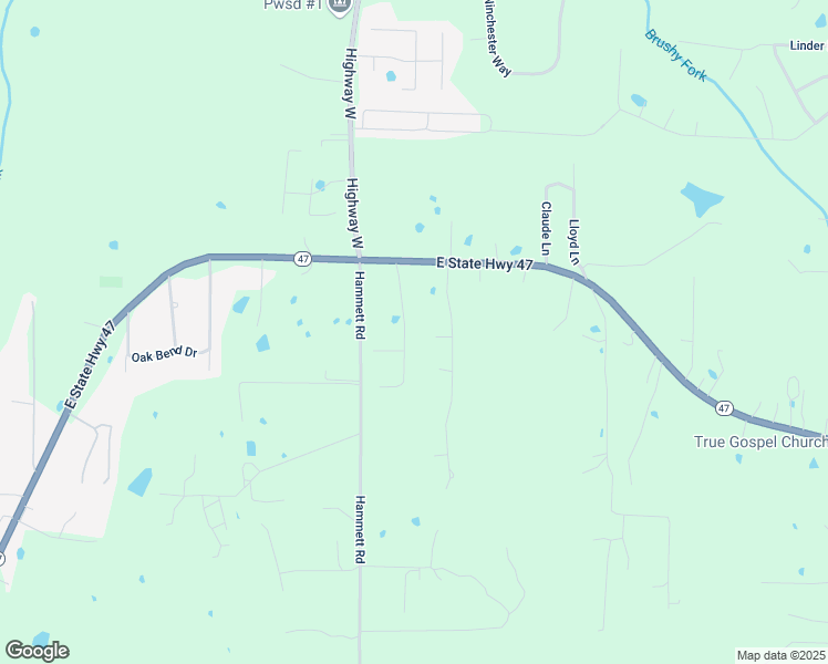 map of restaurants, bars, coffee shops, grocery stores, and more near 224 Allison Lane in Winfield