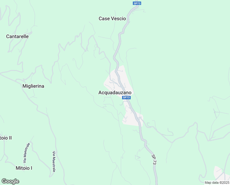 map of restaurants, bars, coffee shops, grocery stores, and more near 3 Contrada Acqua Dauzano in Acquadauzano