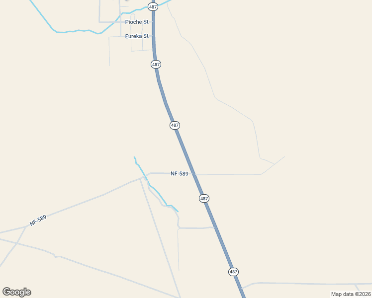 map of restaurants, bars, coffee shops, grocery stores, and more near 1260 S Baker Avenue in Baker