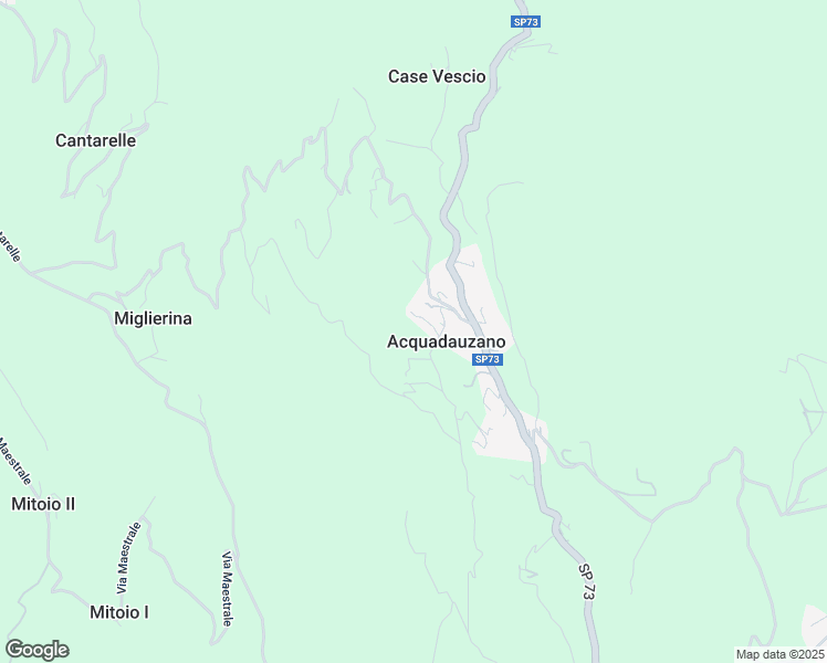 map of restaurants, bars, coffee shops, grocery stores, and more near 6 Località Cubiti in Acquadauzano
