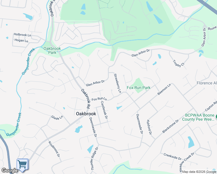 map of restaurants, bars, coffee shops, grocery stores, and more near 6863 Glen Arbor Drive in Florence