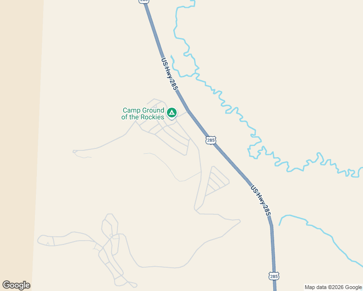 map of restaurants, bars, coffee shops, grocery stores, and more near 234 Smoke Stack Road in Hartsel