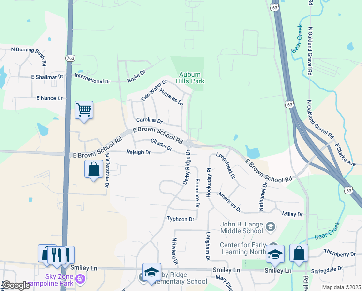 map of restaurants, bars, coffee shops, grocery stores, and more near in Columbia