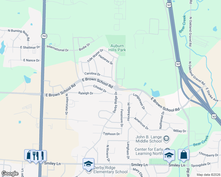 map of restaurants, bars, coffee shops, grocery stores, and more near in Columbia