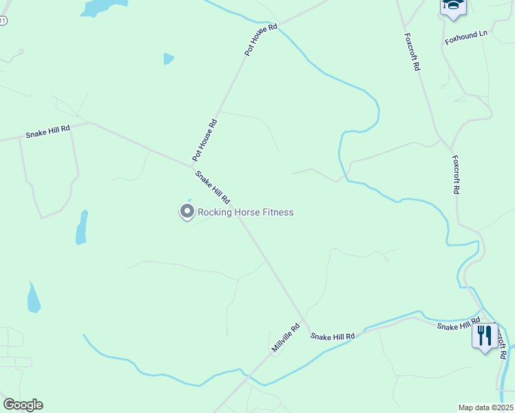 map of restaurants, bars, coffee shops, grocery stores, and more near 35770 Snake Hill Road in Middleburg