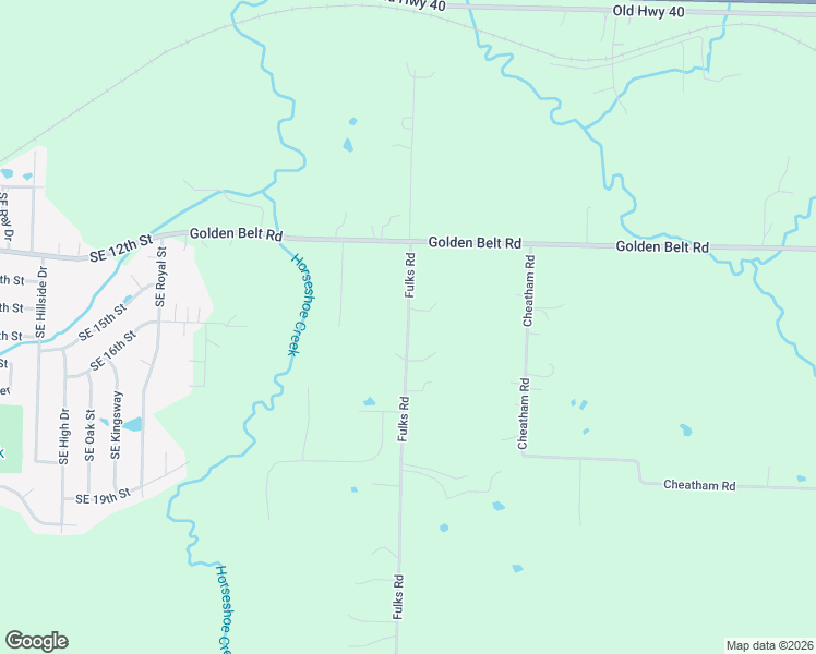 map of restaurants, bars, coffee shops, grocery stores, and more near 5823 Fulks Road in Bates City