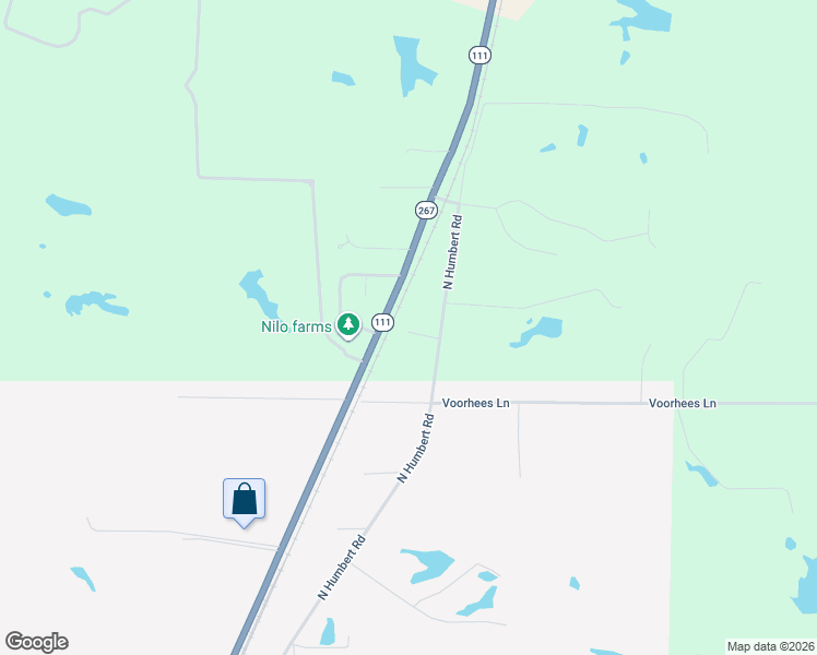 map of restaurants, bars, coffee shops, grocery stores, and more near 15095 North Humbert Road in Brighton