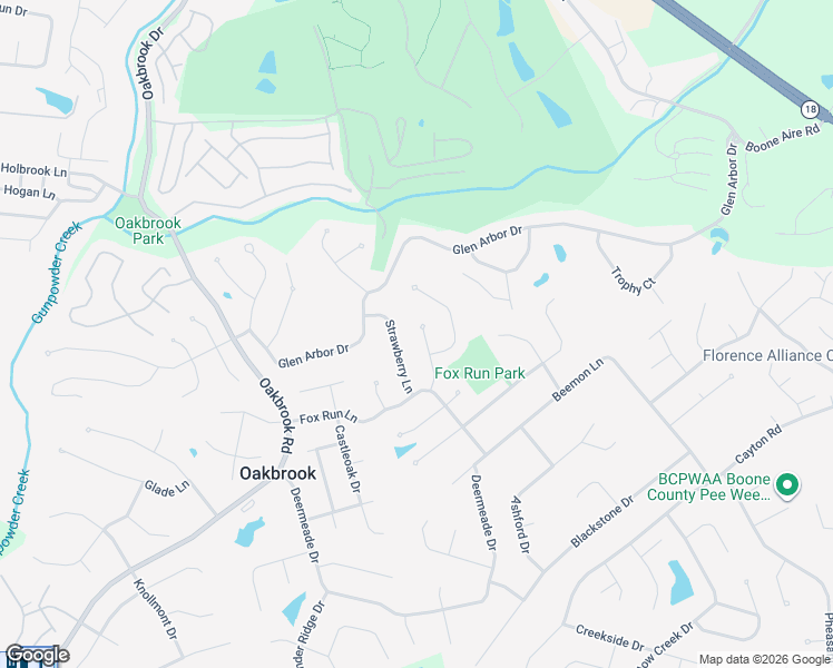 map of restaurants, bars, coffee shops, grocery stores, and more near 6235 Ridgewood Court in Florence